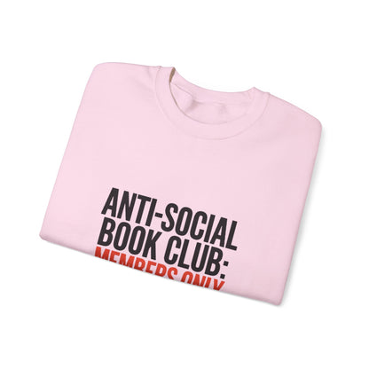 Sweatshirt - Anti Social Book Reader Club - Unisex Heavy Blend™