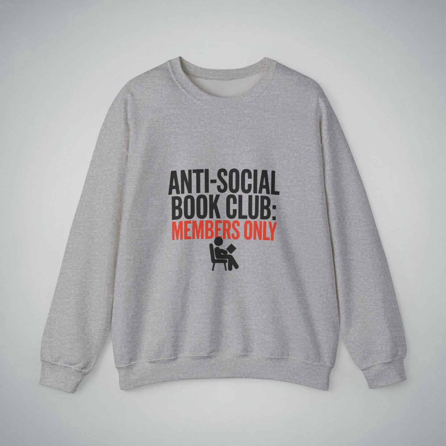 Sweatshirt - Anti Social Book Reader Club - Unisex Heavy Blend™