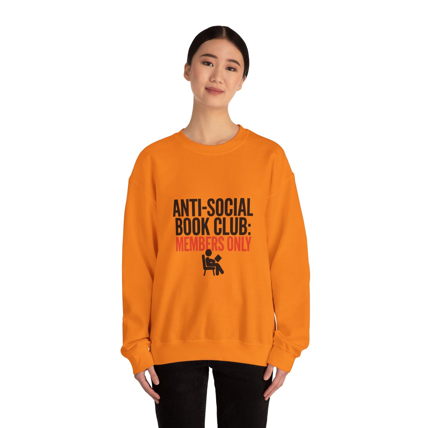 Sweatshirt - Anti Social Book Reader Club - Unisex Heavy Blend™