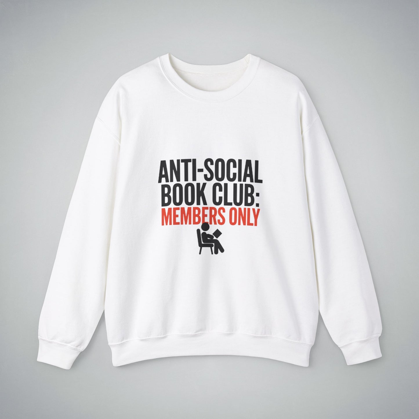 Sweatshirt - Anti Social Book Reader Club - Unisex Heavy Blend™