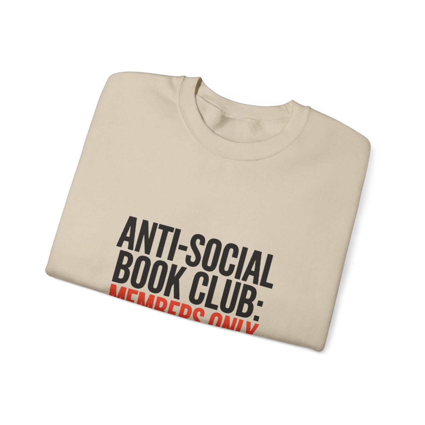 Sweatshirt - Anti Social Book Reader Club - Unisex Heavy Blend™