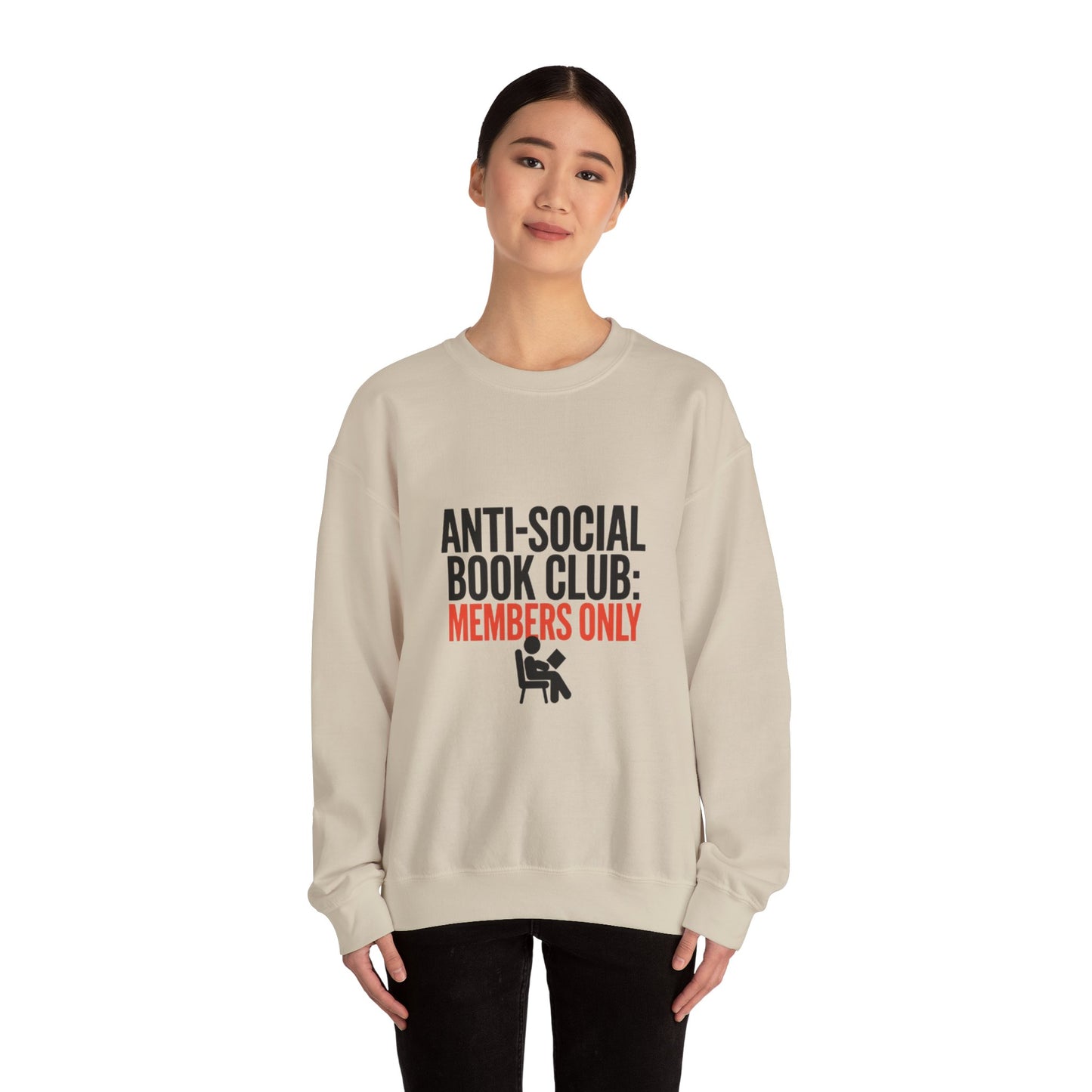 Sweatshirt - Anti Social Book Reader Club - Unisex Heavy Blend™