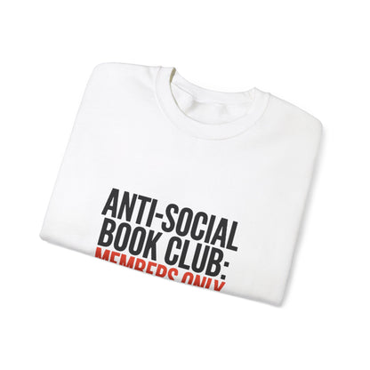 Sweatshirt - Anti Social Book Reader Club - Unisex Heavy Blend™